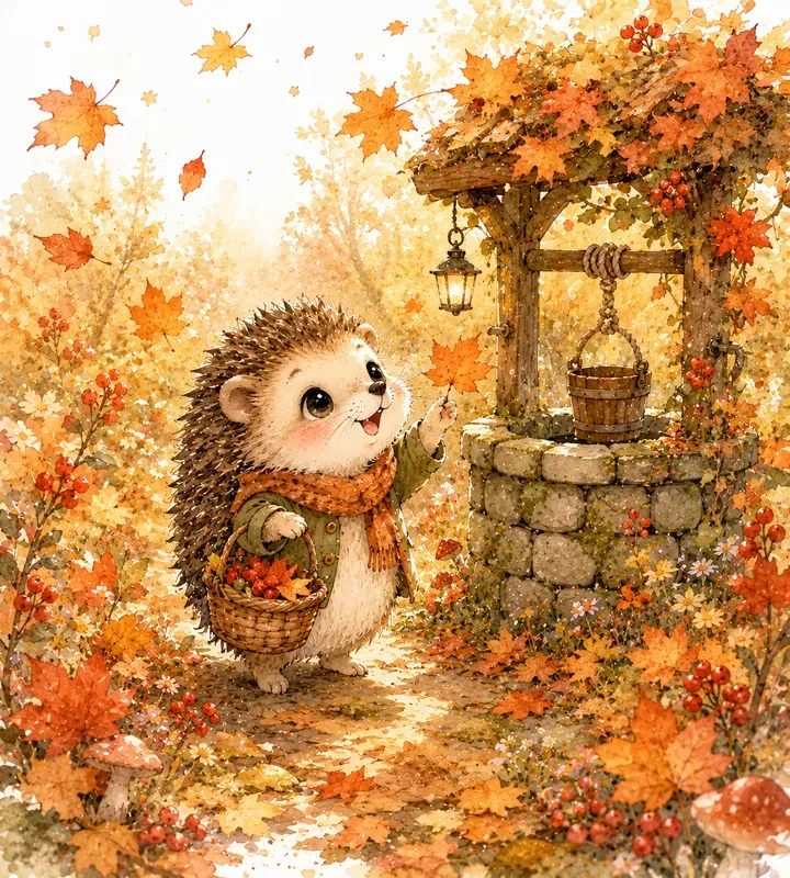 Whimsical Watercolor Tales Animal Gardens