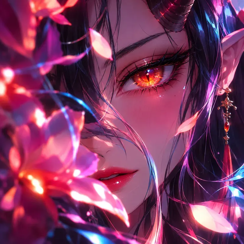 Beautiful Fantasy Anime Girls Art