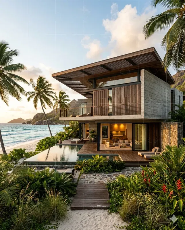 Cinematic Luxury Villa Architecture