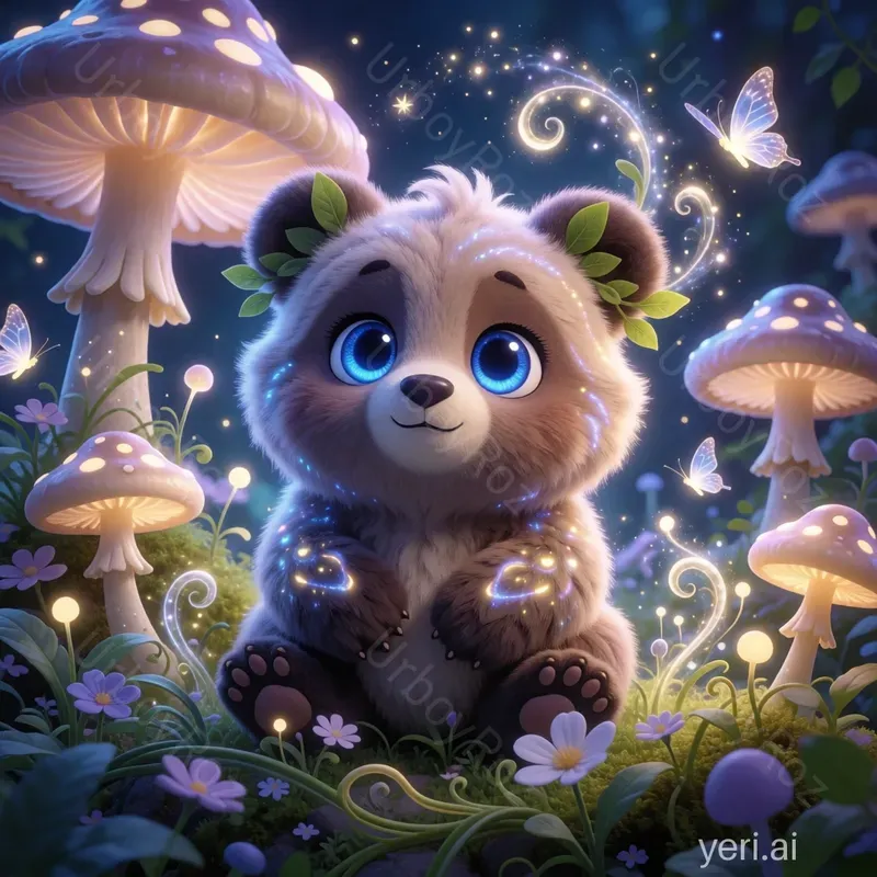 Pixarstyle Tiny Forest Guardians
