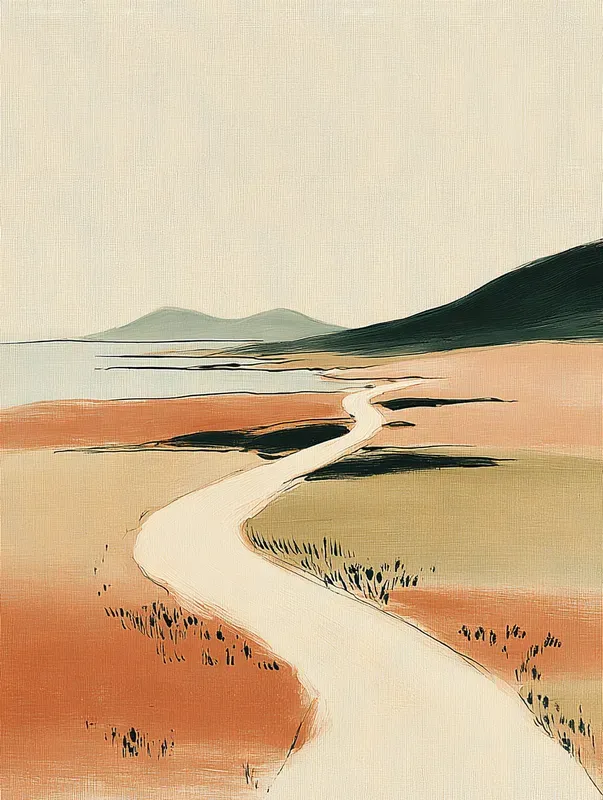 Warm Minimalist Aesthetic Posters