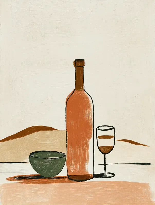 Warm Minimalist Aesthetic Posters