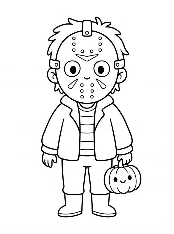 Halloween Coloring Book Pages