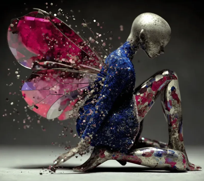 Stylized Sculptural Myth Visions