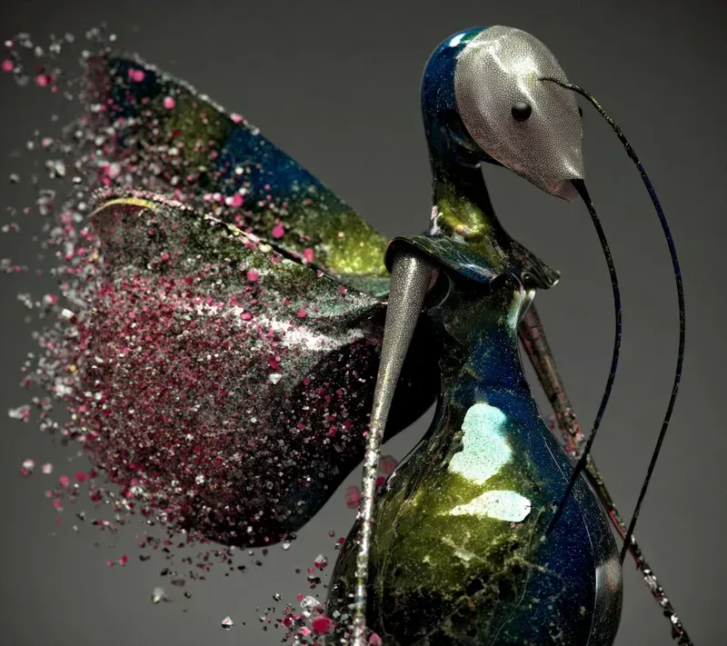 Stylized Sculptural Myth Visions