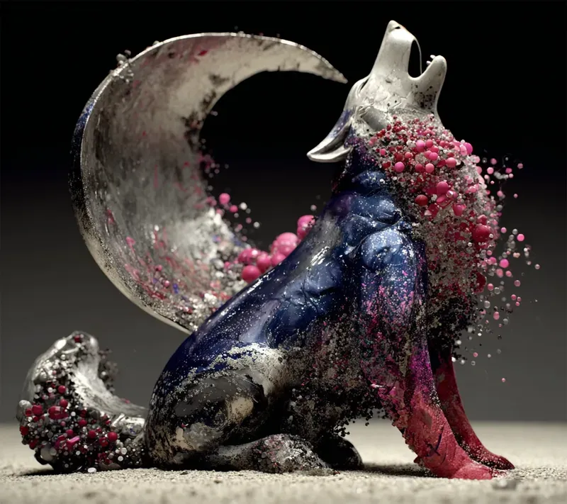 Stylized Sculptural Myth Visions