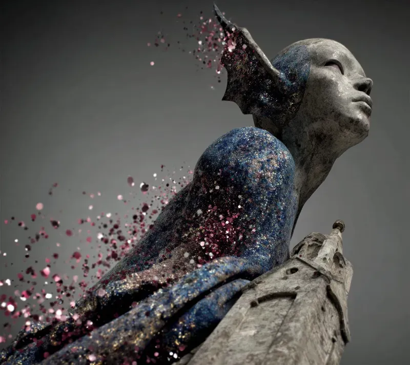 Stylized Sculptural Myth Visions
