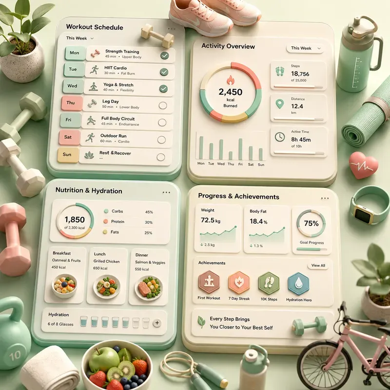 Soft 3D UI Showcase Collections