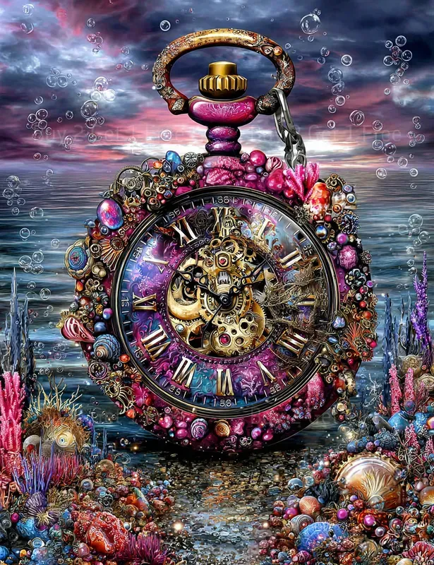 Alice In Ocean Steampunk Junk Journals