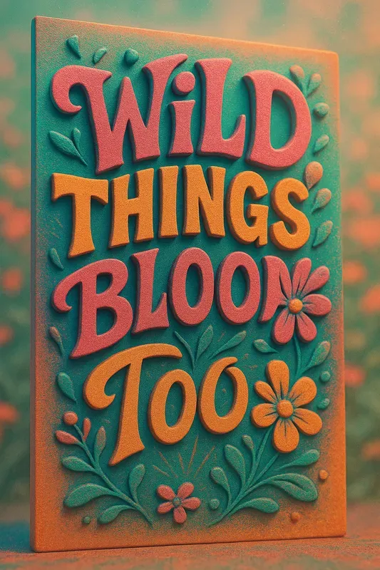 Mixed Expressive 3D Quote Posters