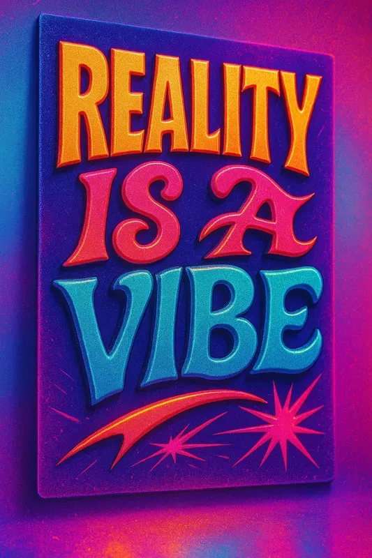 Mixed Expressive 3D Quote Posters