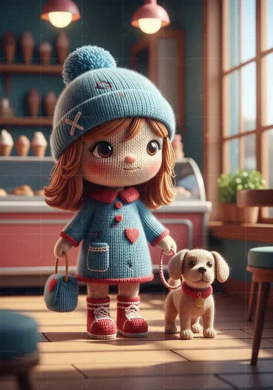 Knitted Living Worlds