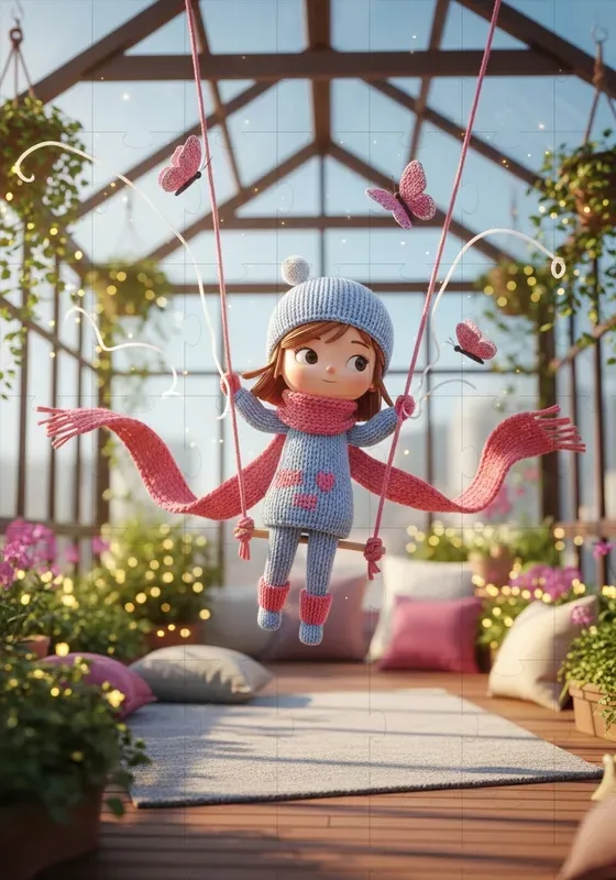 Knitted Living Worlds