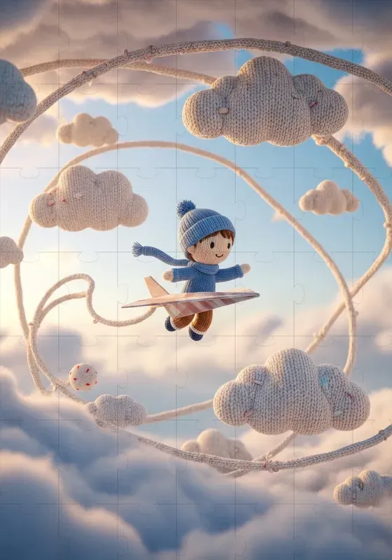 Knitted Living Worlds