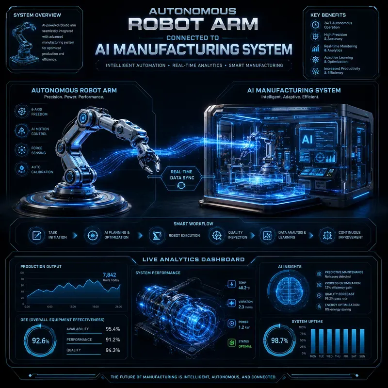 Neon Tech Infographic Creators