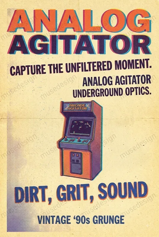 Risograph Grunge Commercial Ad Engines