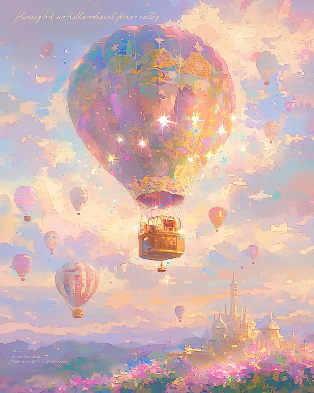 Whimsical Fantasy Destination Art