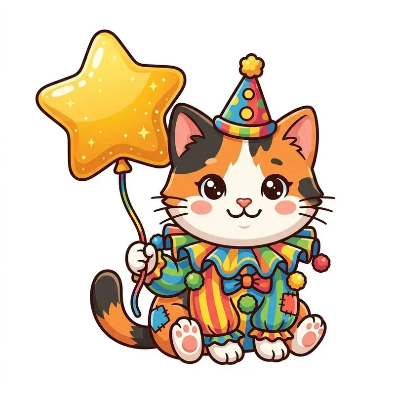 Cute Carnival Character Cliparts