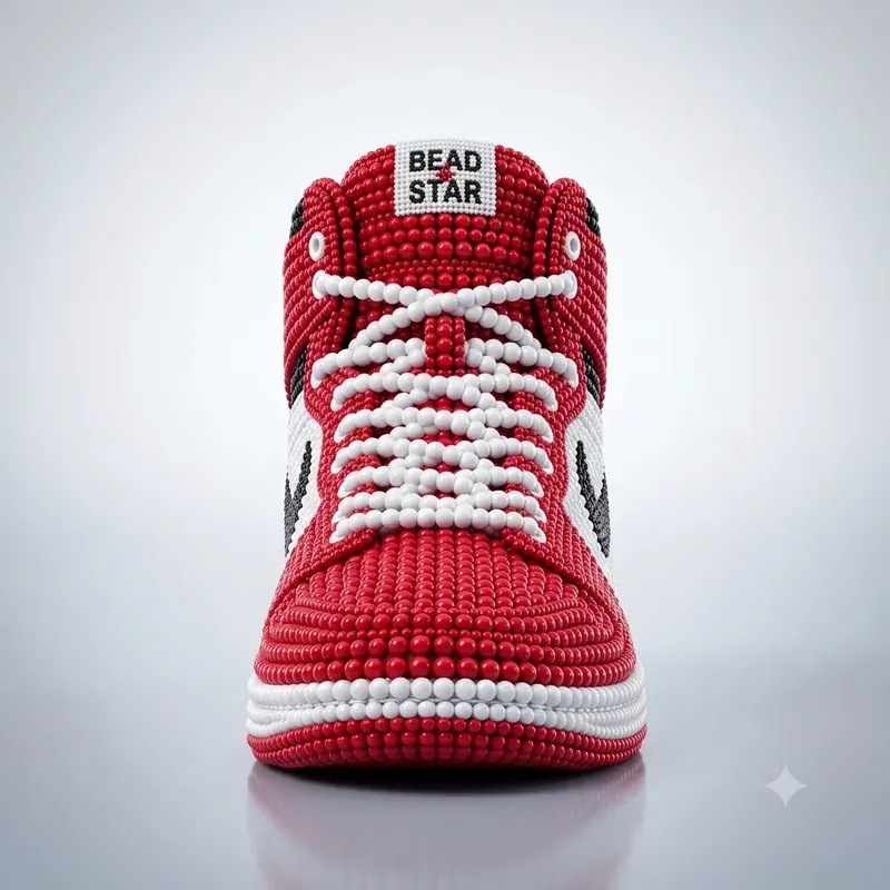 Beaded Object 3D Renders