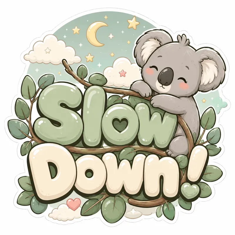 Cute Animal Quote Sticker Designs