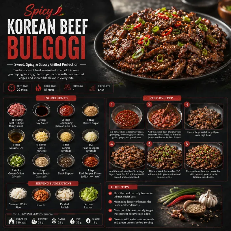 Premium Recipe Infographic Kits