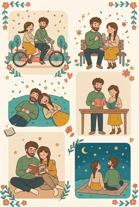 Couple Collage Poster Art Studios