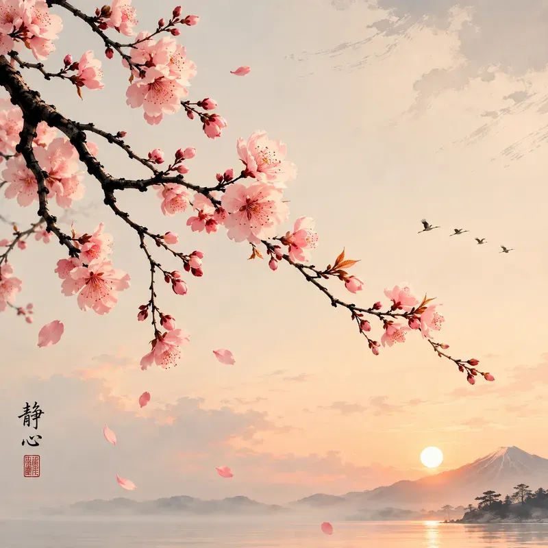 Luxury Minimalist Zen Illustrations