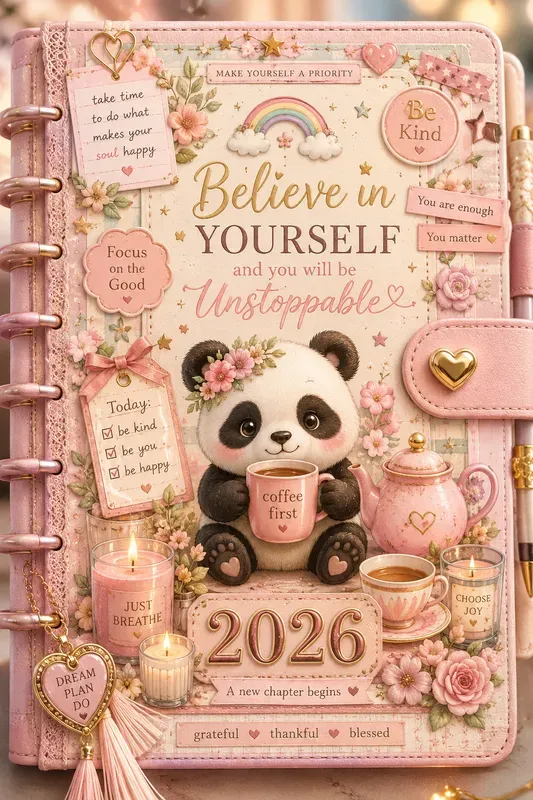 Pastel Kawaii Journal Cover Kits