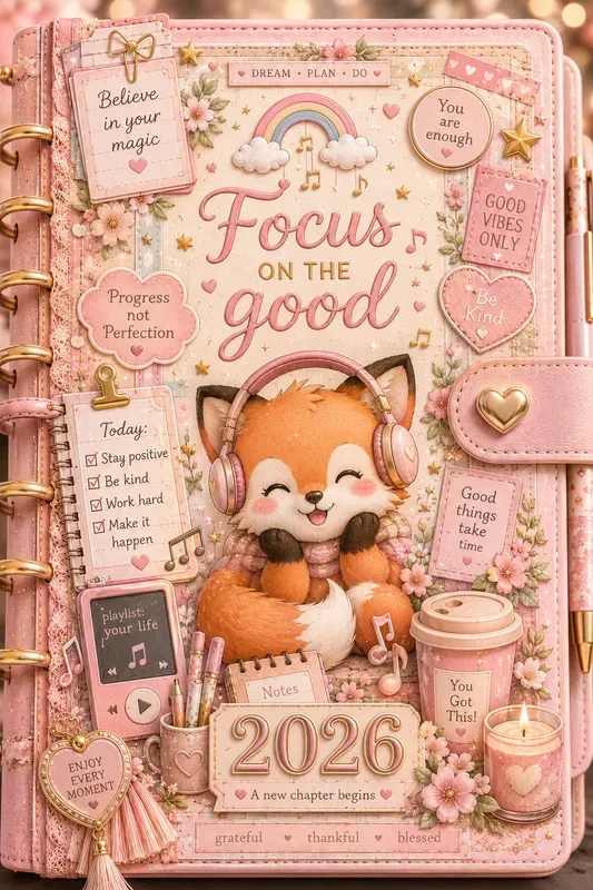 Pastel Kawaii Journal Cover Kits