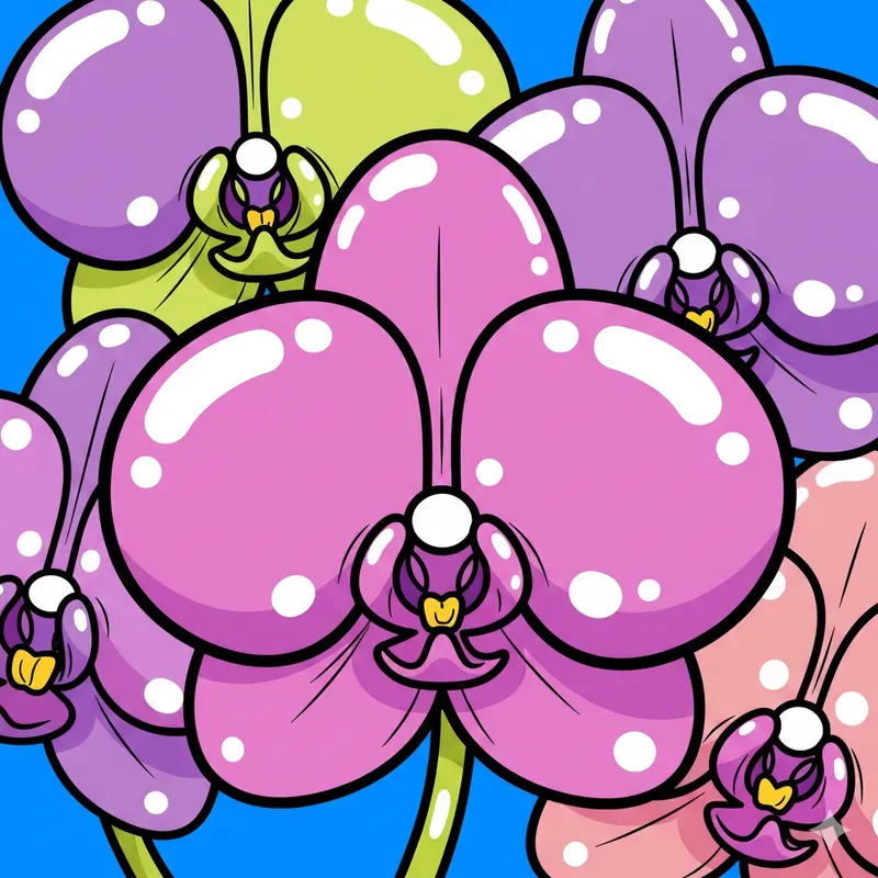 Neo Pop Vector Cartoon Posters