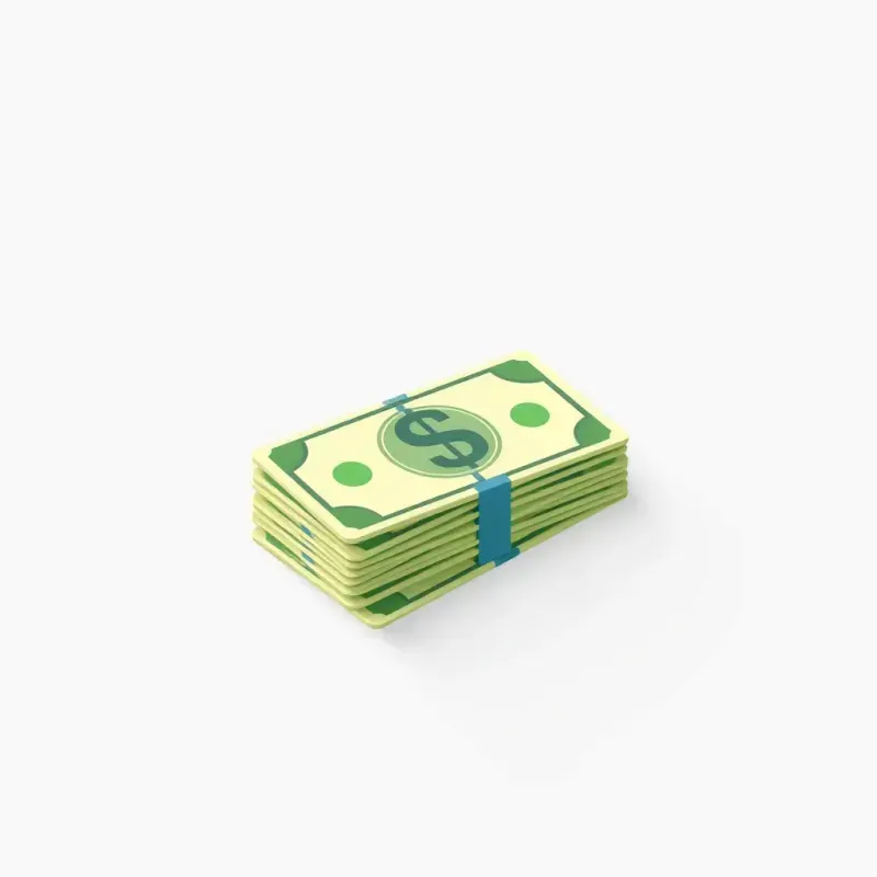 Finance Minimalist 3D Icons