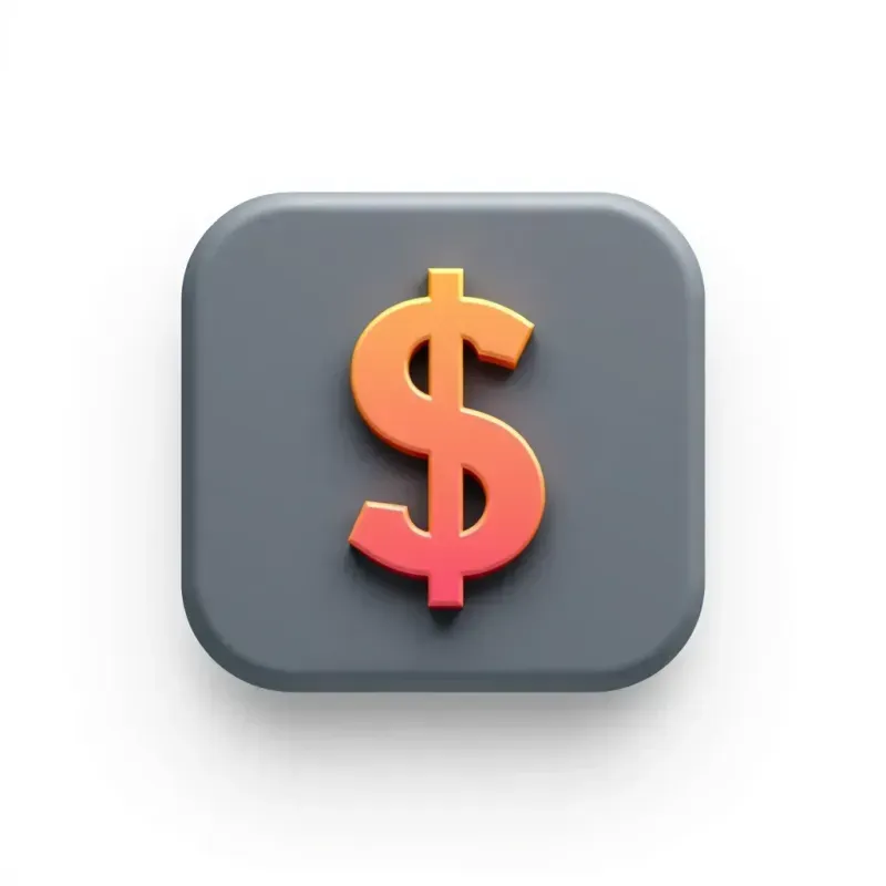 Finance Minimalist 3D Icons