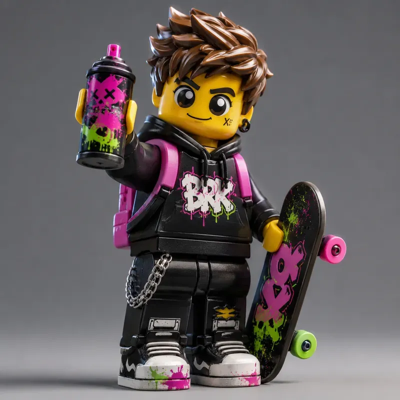 Cute Lego Toy Characters
