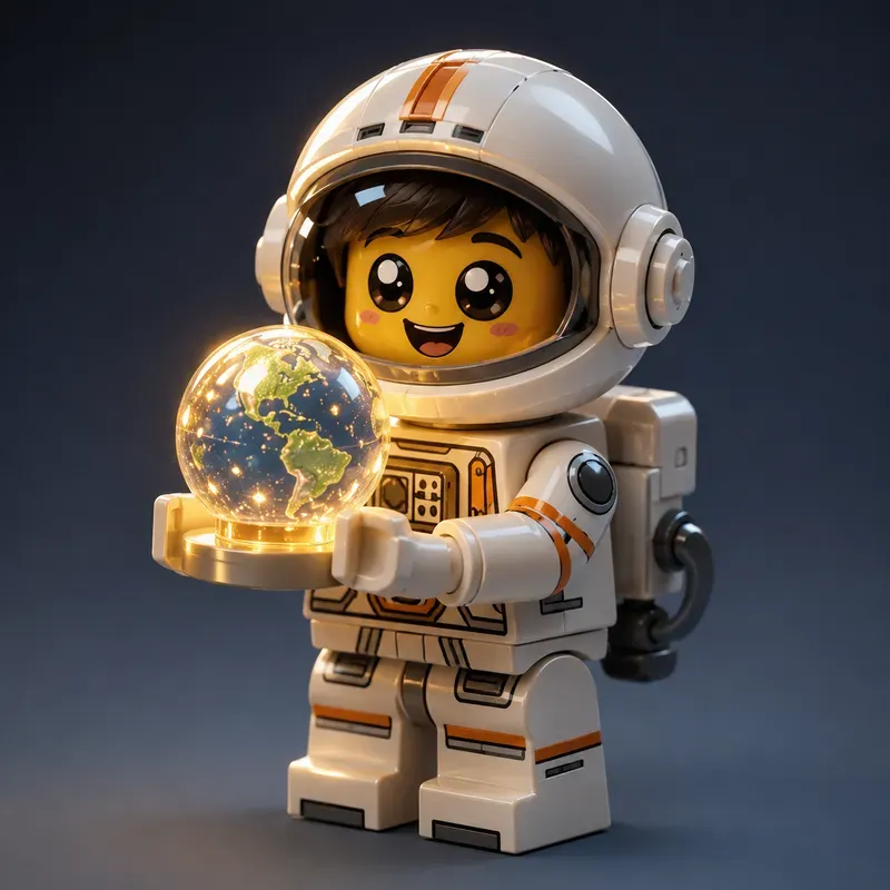 Cute Lego Toy Characters