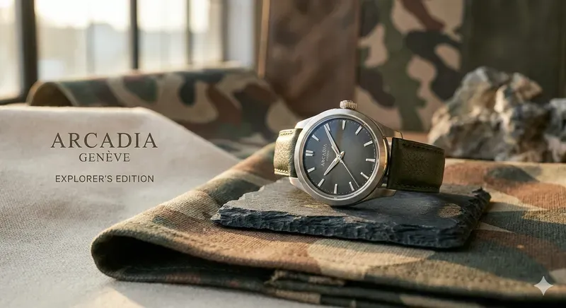 Camouflage In Sunlit Luxury