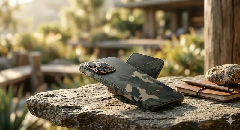 Camouflage In Sunlit Luxury