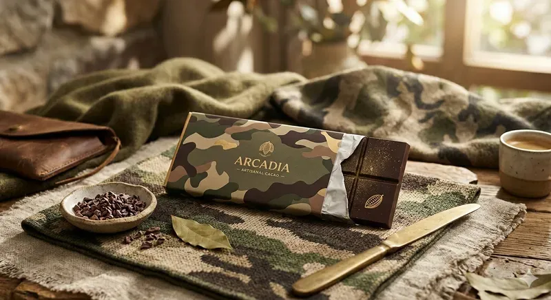 Camouflage In Sunlit Luxury