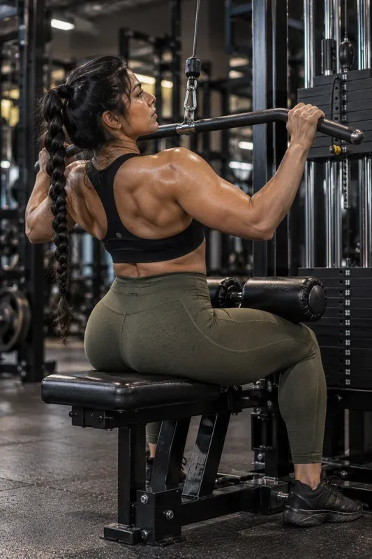 Realistic Female Fitness Photos