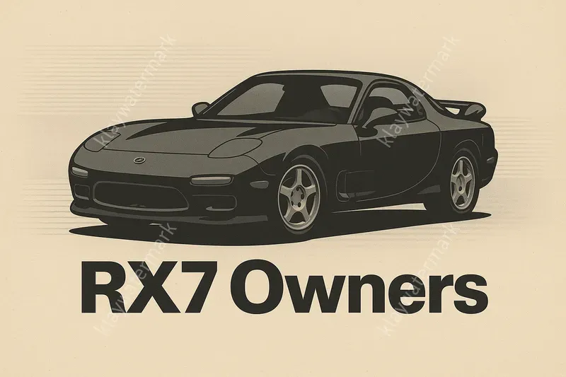 Retro Car Silhouette Banner Series