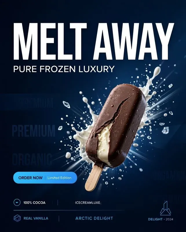 Ultravibrant Product Advertisement Posts