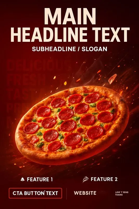 Ultravibrant Product Advertisement Posts