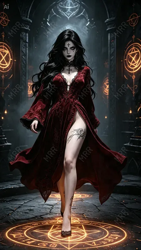 Dark Gothic Nun Portraits