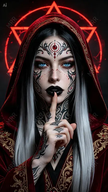 Dark Gothic Nun Portraits