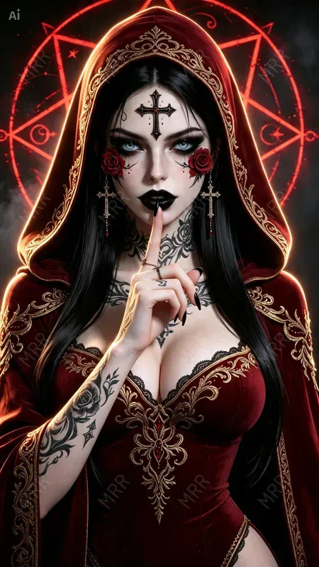 Dark Gothic Nun Portraits