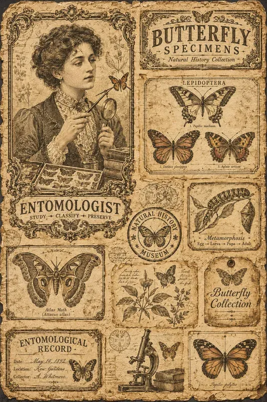 Vintage Ephemera Collages