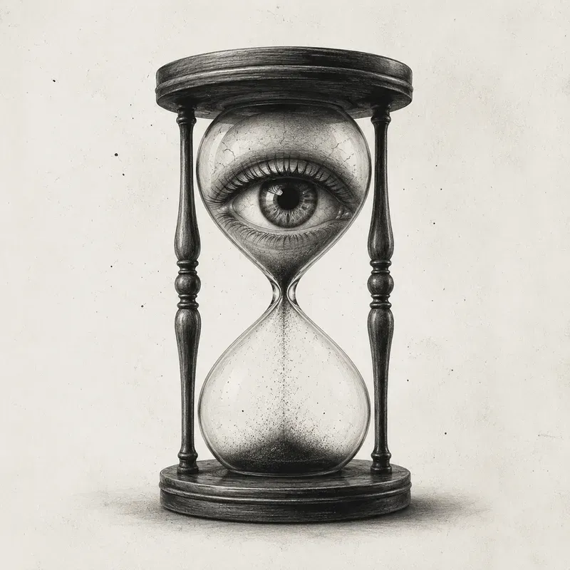 Minimal Monochrome Surreal Symbolism