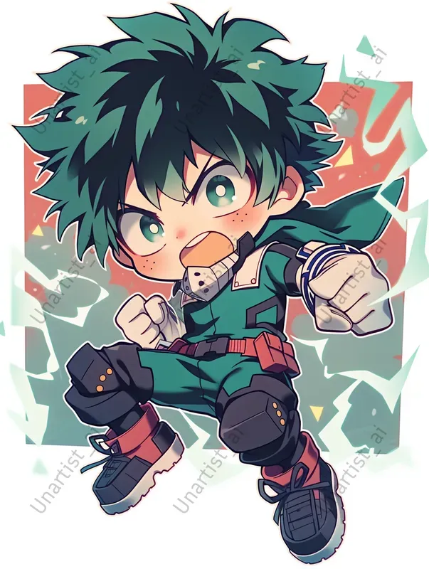Kawaii Chibi My Hero Academia Characters