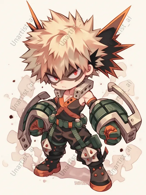 Kawaii Chibi My Hero Academia Characters