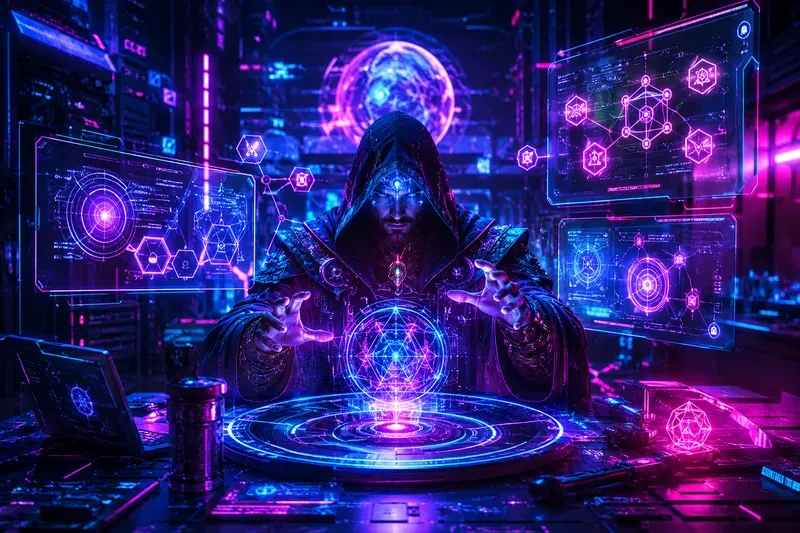 Neon Cyber Workspace Collections
