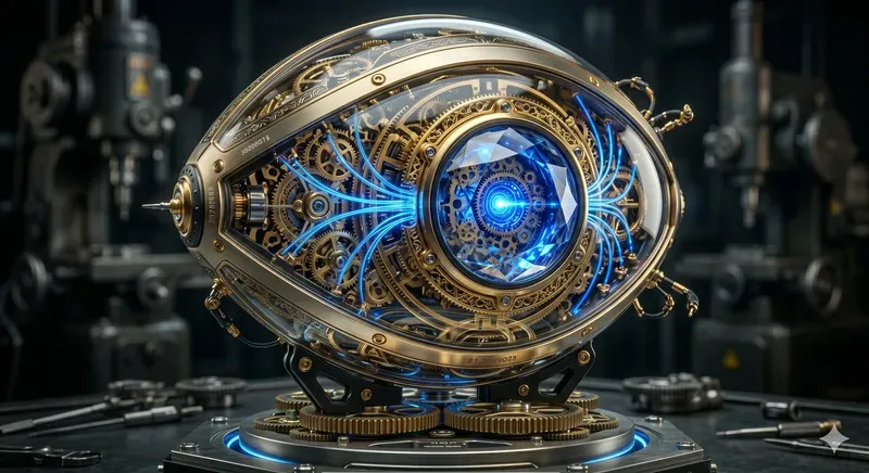 Luxury Mechanical Anatomy Golden Clockworks